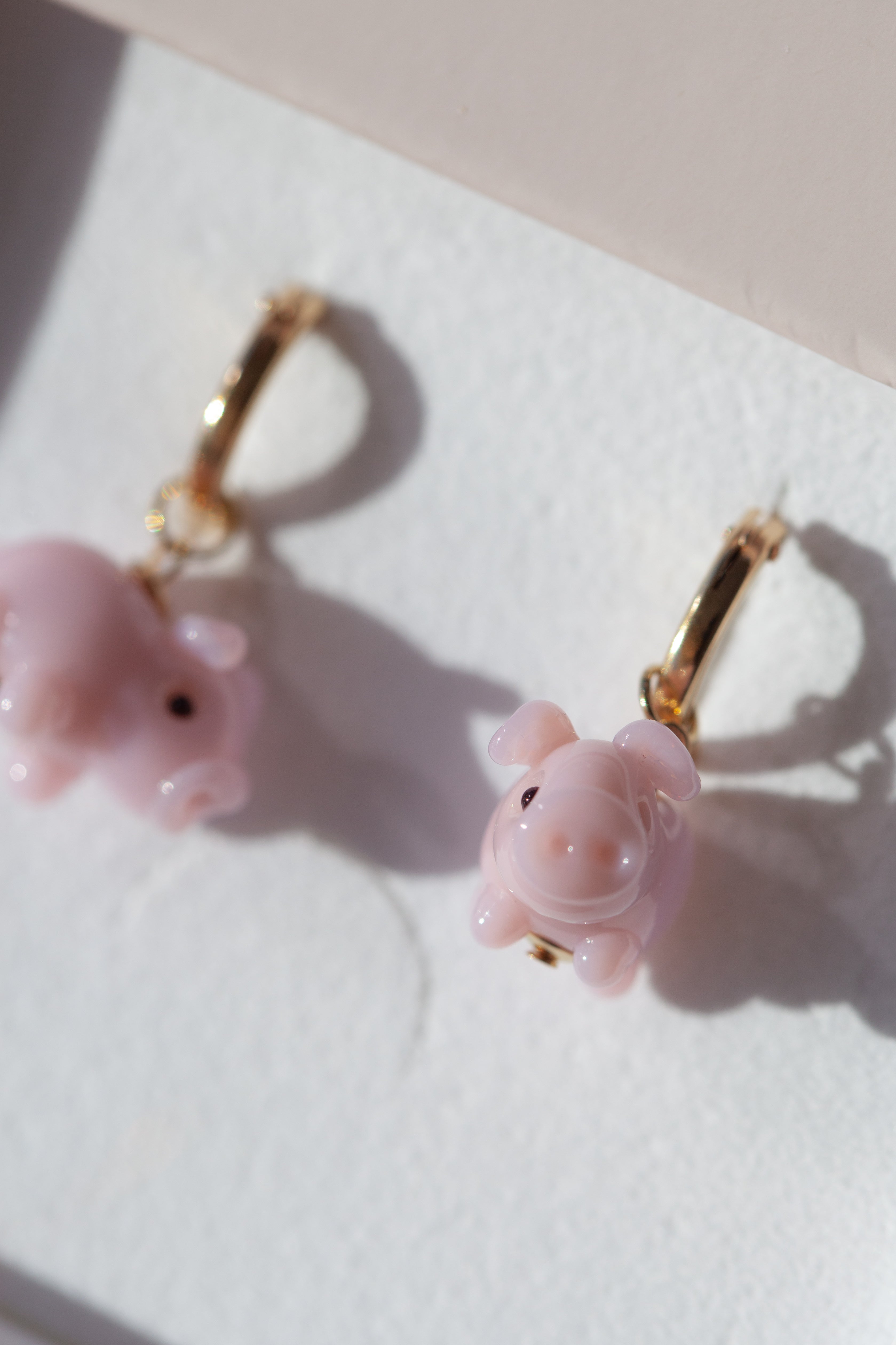 Piglet earrings outlet