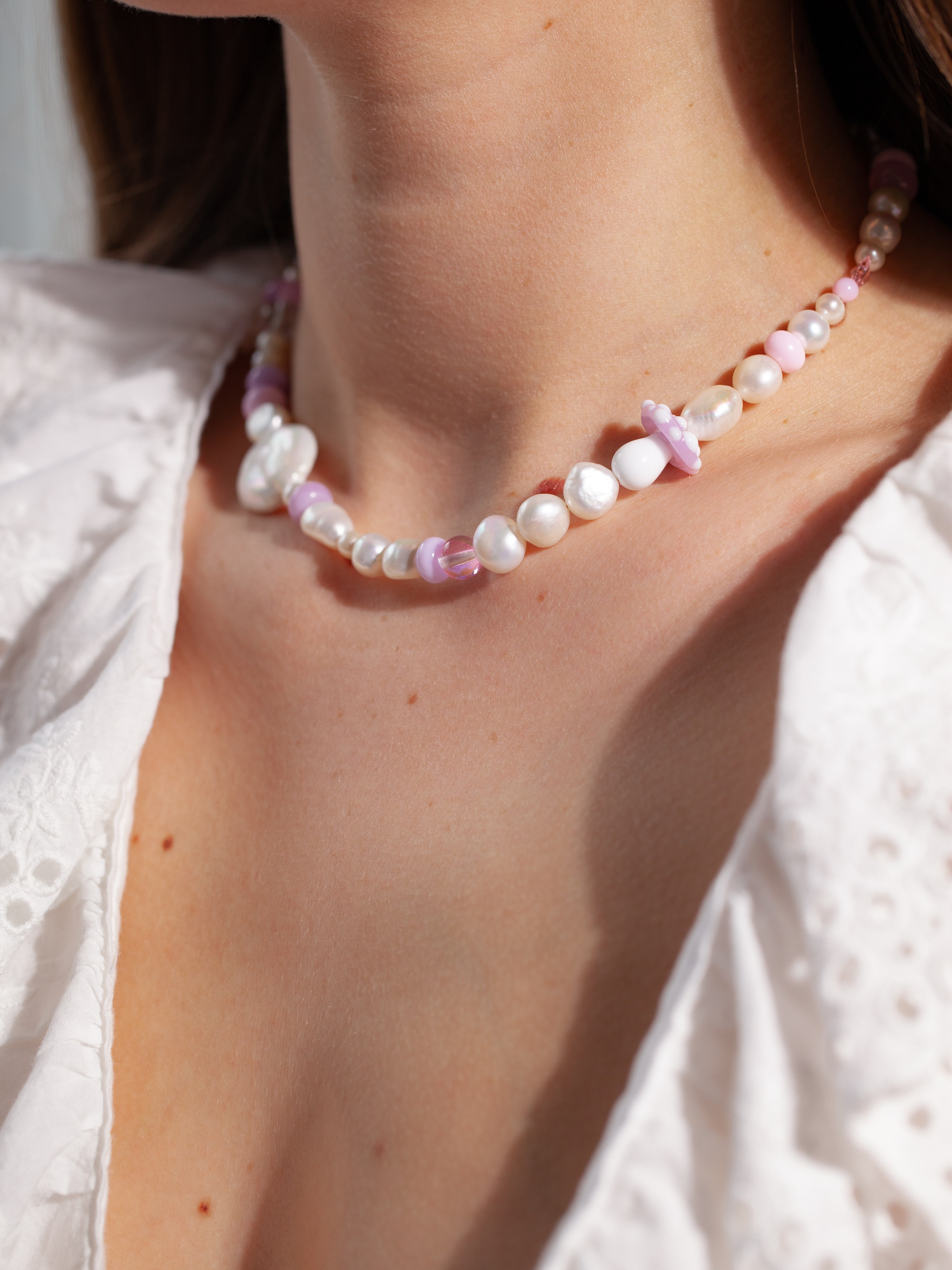 Lavender Haze Necklace Picnic Blanket