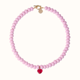 Forever & Always Necklace- Pink