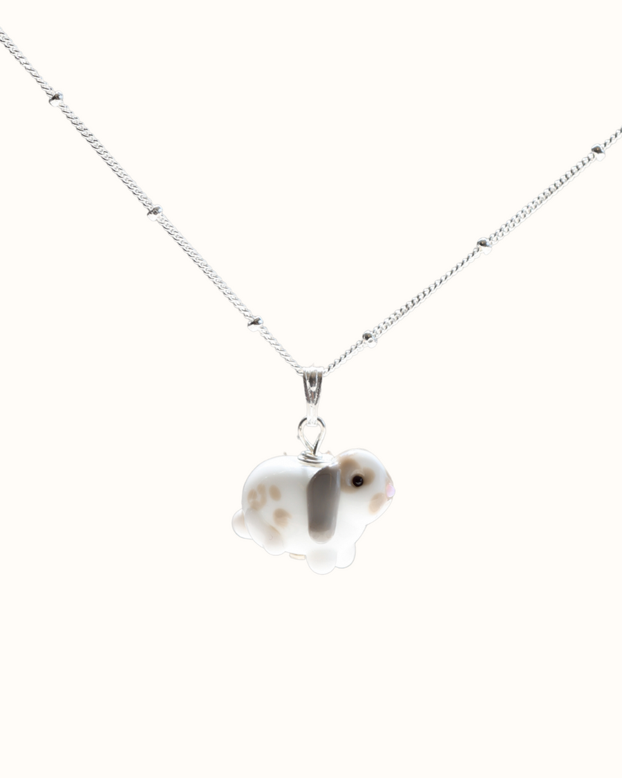 CUSTOM Bunny Charm Necklace *Extended Pre Order 22-26 weeks - Limited Slots Available*