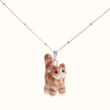 Cat Charm Necklace
