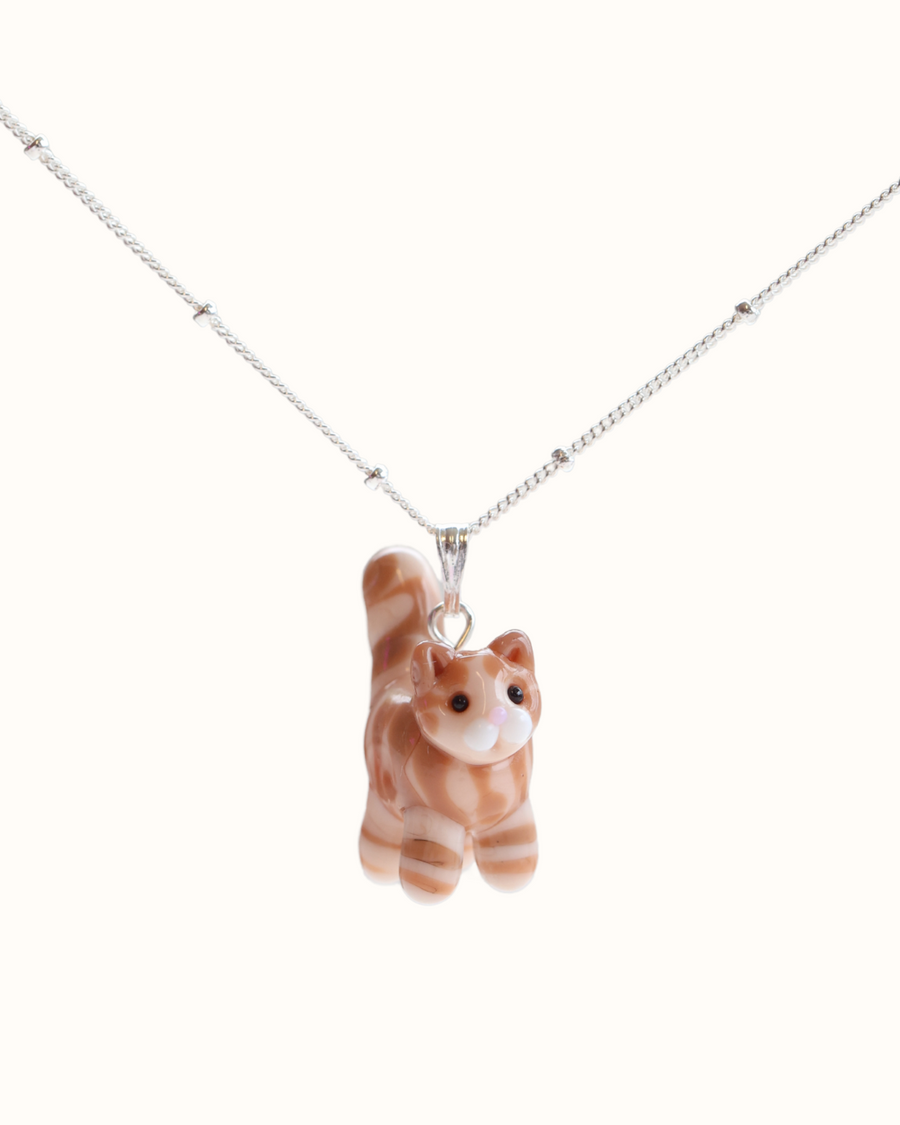 Kitty Cat Charm Necklace