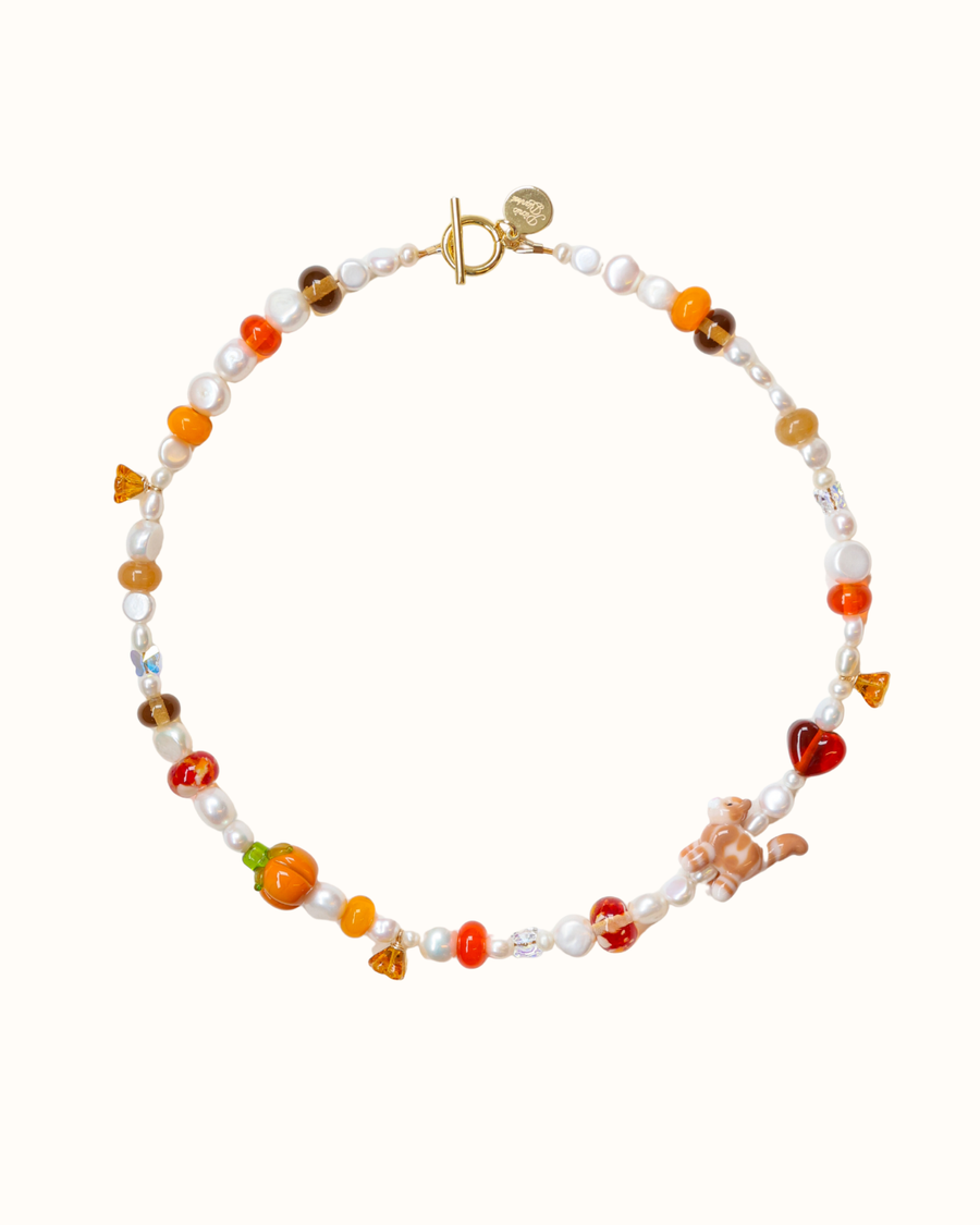 Pumpkin Spice Necklace