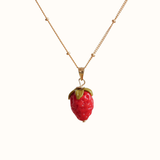 Strawberry Charm Necklace