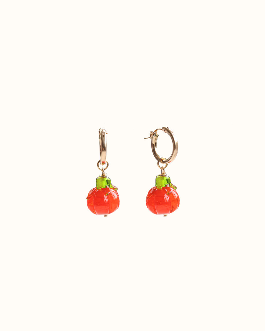 Pumpkin Earrings
