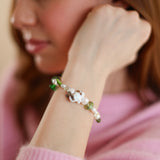 Spring Greens Bracelet