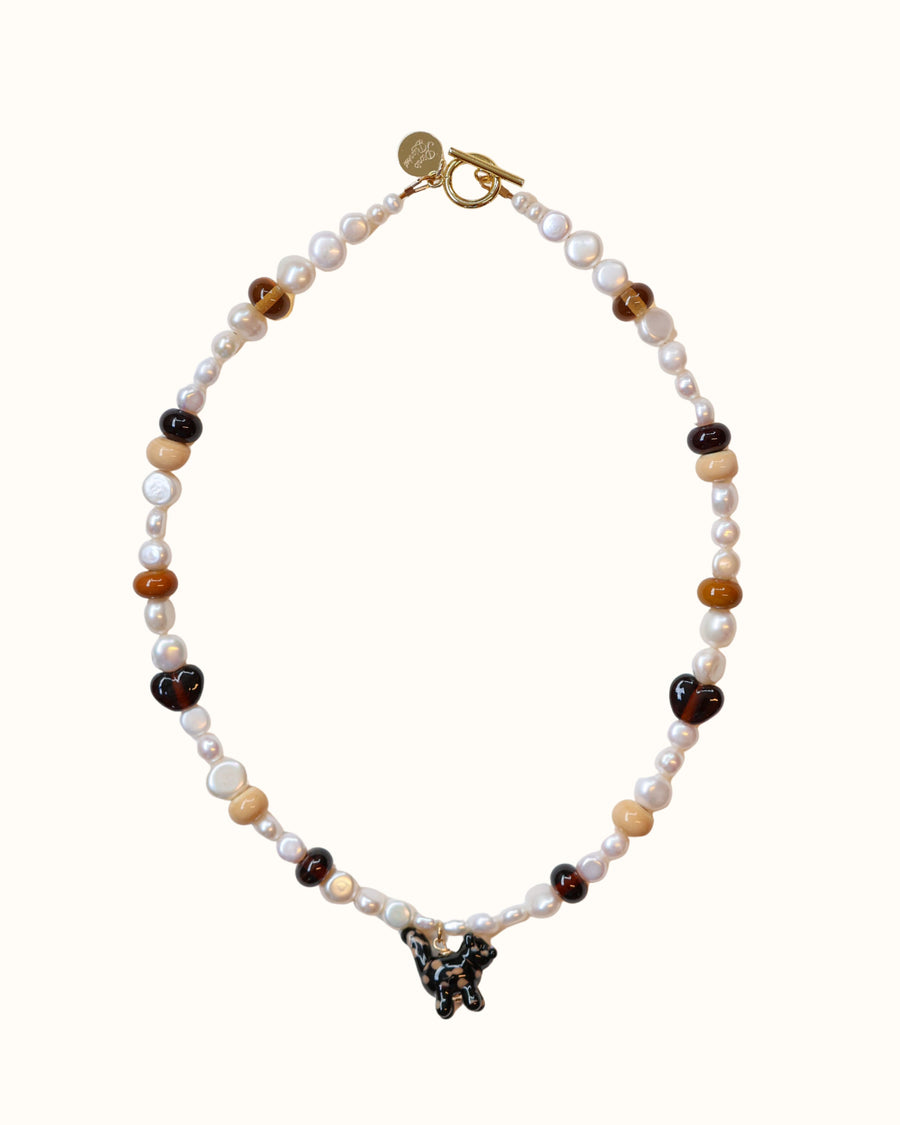 Café Kitten Necklace