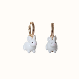 Snow Bunny Earrings