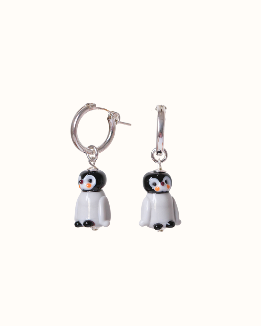 Penguin Earrings