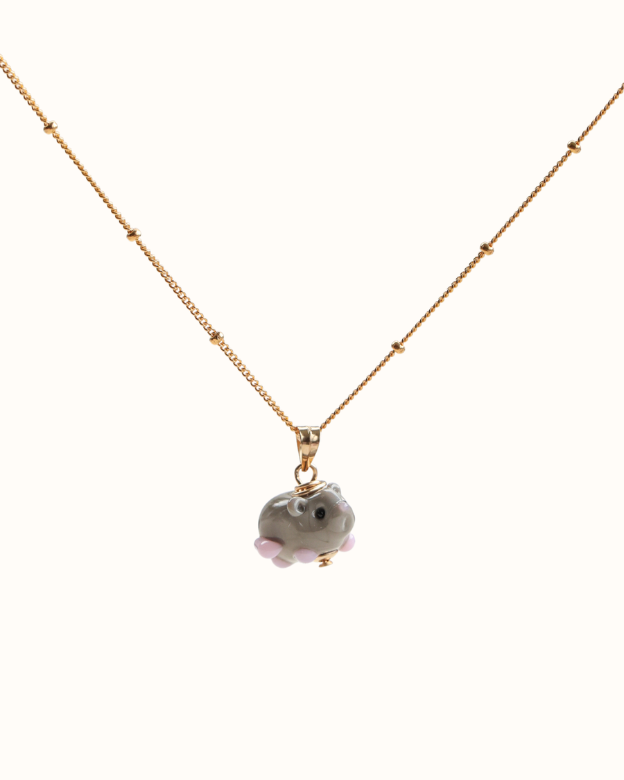 Rat Charm Necklace
