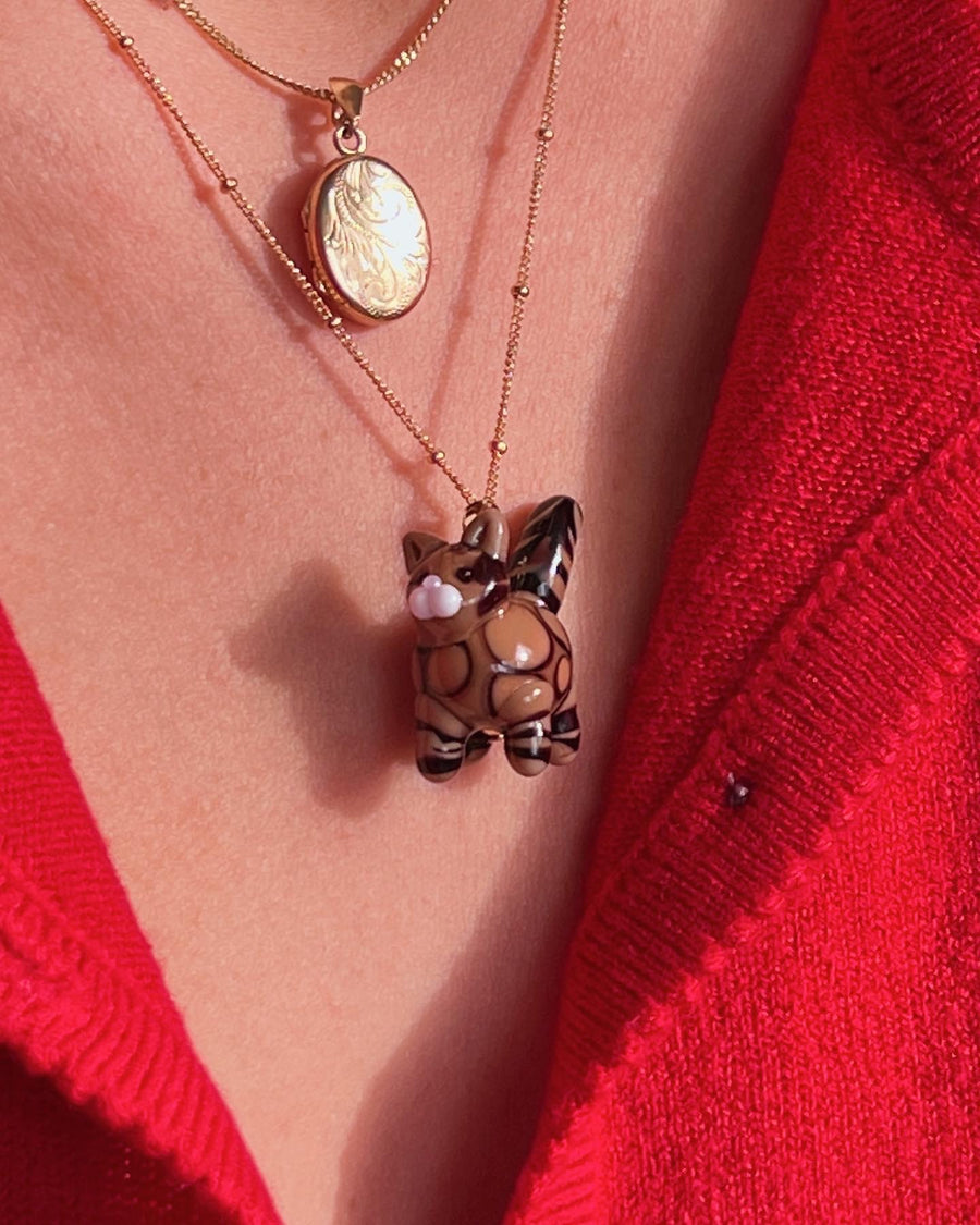 Custom Kitty Charm Necklace *Extended Pre Order 22-26 weeks - Limited Slots Available*