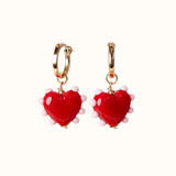 Scarlett Heart Earrings