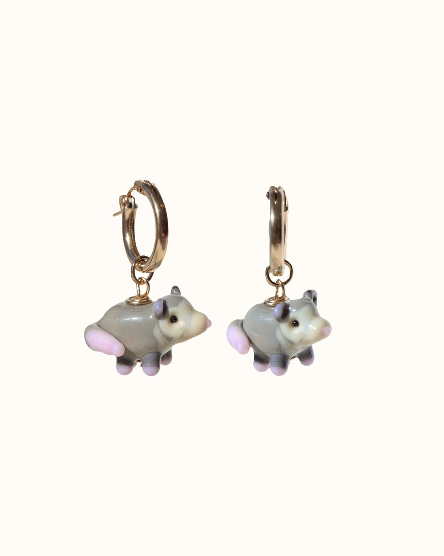 Possum Earrings