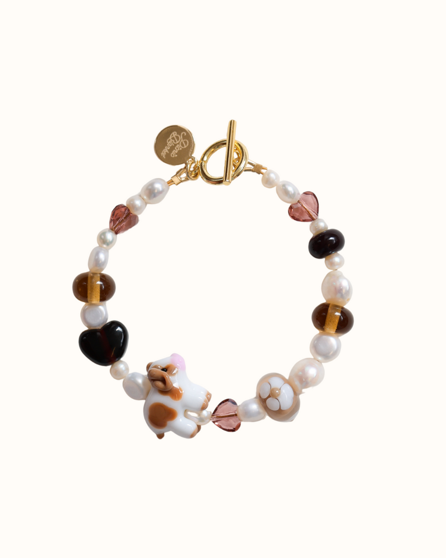 Daisy Cow Bracelet