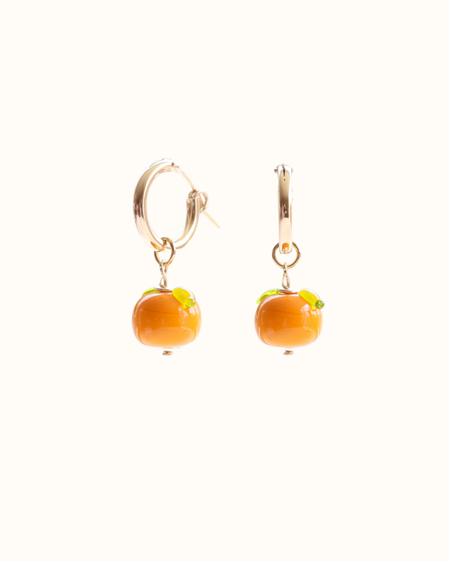 Orange Earrings