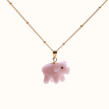 Piglet Charm Necklace