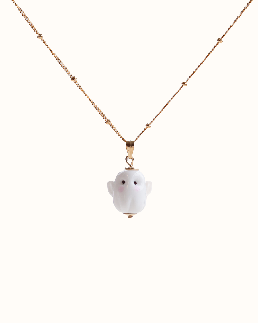 Ghost Charm Necklace
