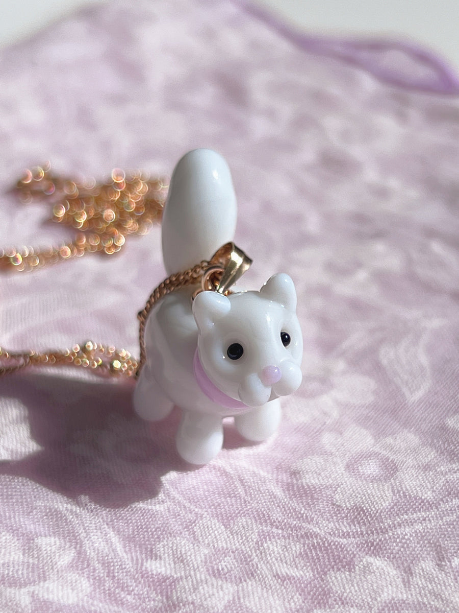 Custom Kitty Charm Necklace *Extended Pre Order 22-26 weeks - Limited Slots Available*