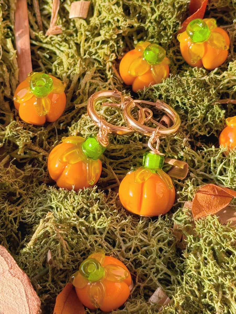 Pumpkin Earrings