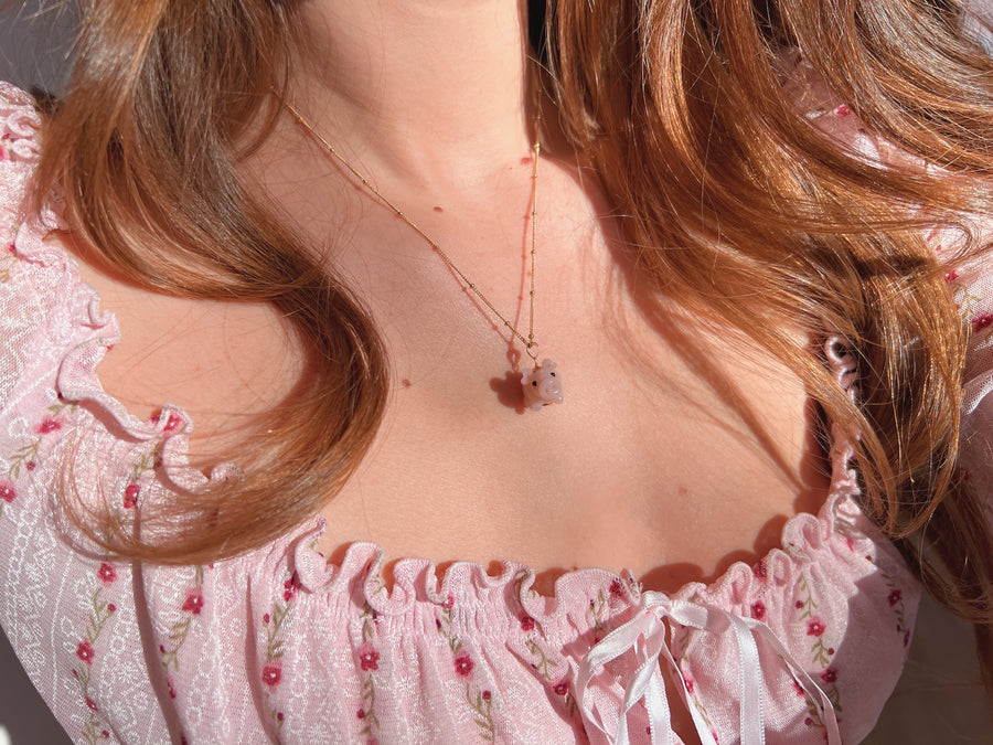 Piglet Necklace