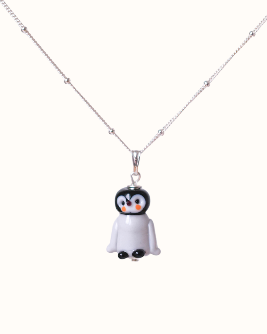 Penguin Charm Necklace