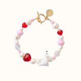 Rosy Polar Bear Bracelet