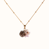 Hedgehog Charm Necklace