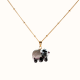 Badger Charm Necklace
