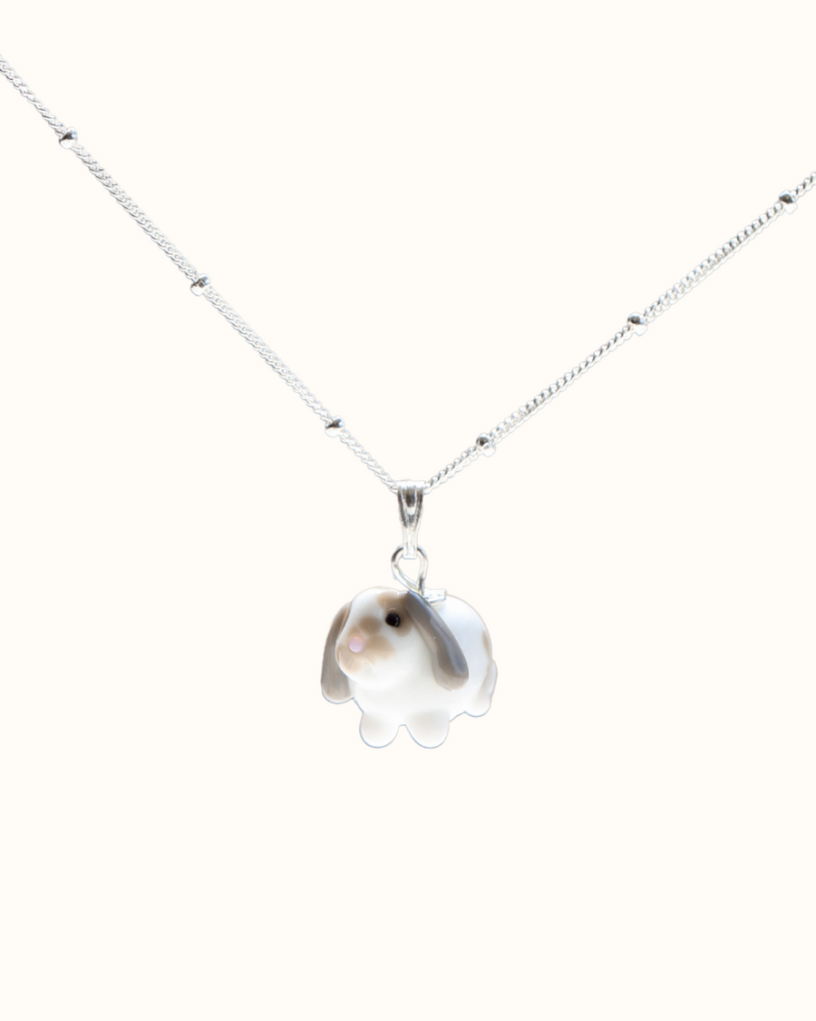 CUSTOM Bunny Charm Necklace *Extended Pre Order 22-26 weeks - Limited Slots Available*