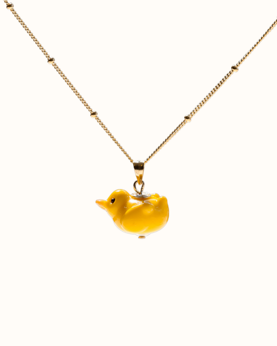 Duckling Charm Necklace