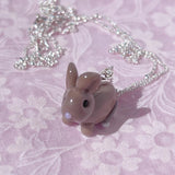 Wild Bunny Charm Necklace