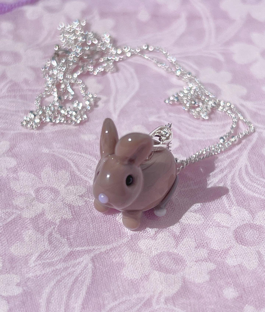 Wild Bunny Charm Necklace