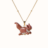 Squirrel Away! Charm Necklace