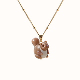 Little Squirrel Charm Necklace
