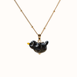 Blackbird Charm Necklace