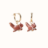 Squirrel Away! Earrings