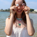 Sea Foam Shell Necklace