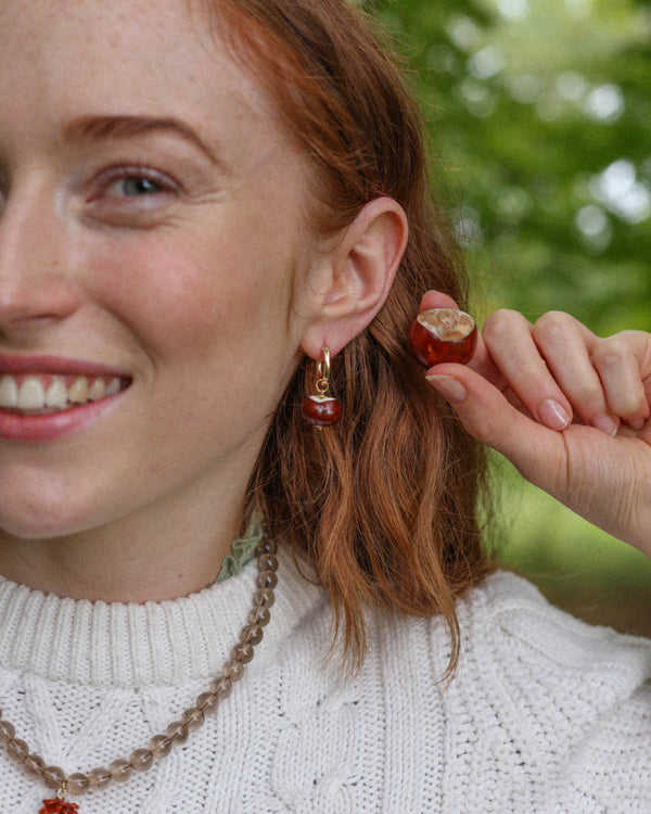 Conker Earrings