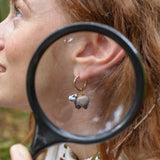 Badger Earrings