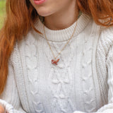Squirrel Away! Charm Necklace