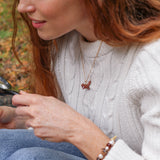 Squirrel Away! Charm Necklace