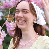 Piggies in Petals Necklace