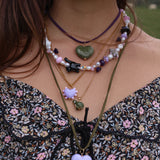 Halloween Picnic Cord Necklace