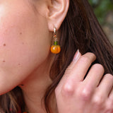 Pumpkin Earrings