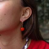 Pumpkin Earrings