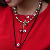 Halloween Picnic Cord Necklace