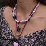 Black Cat Charm Necklace