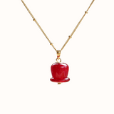 Candy Apple Charm Necklace