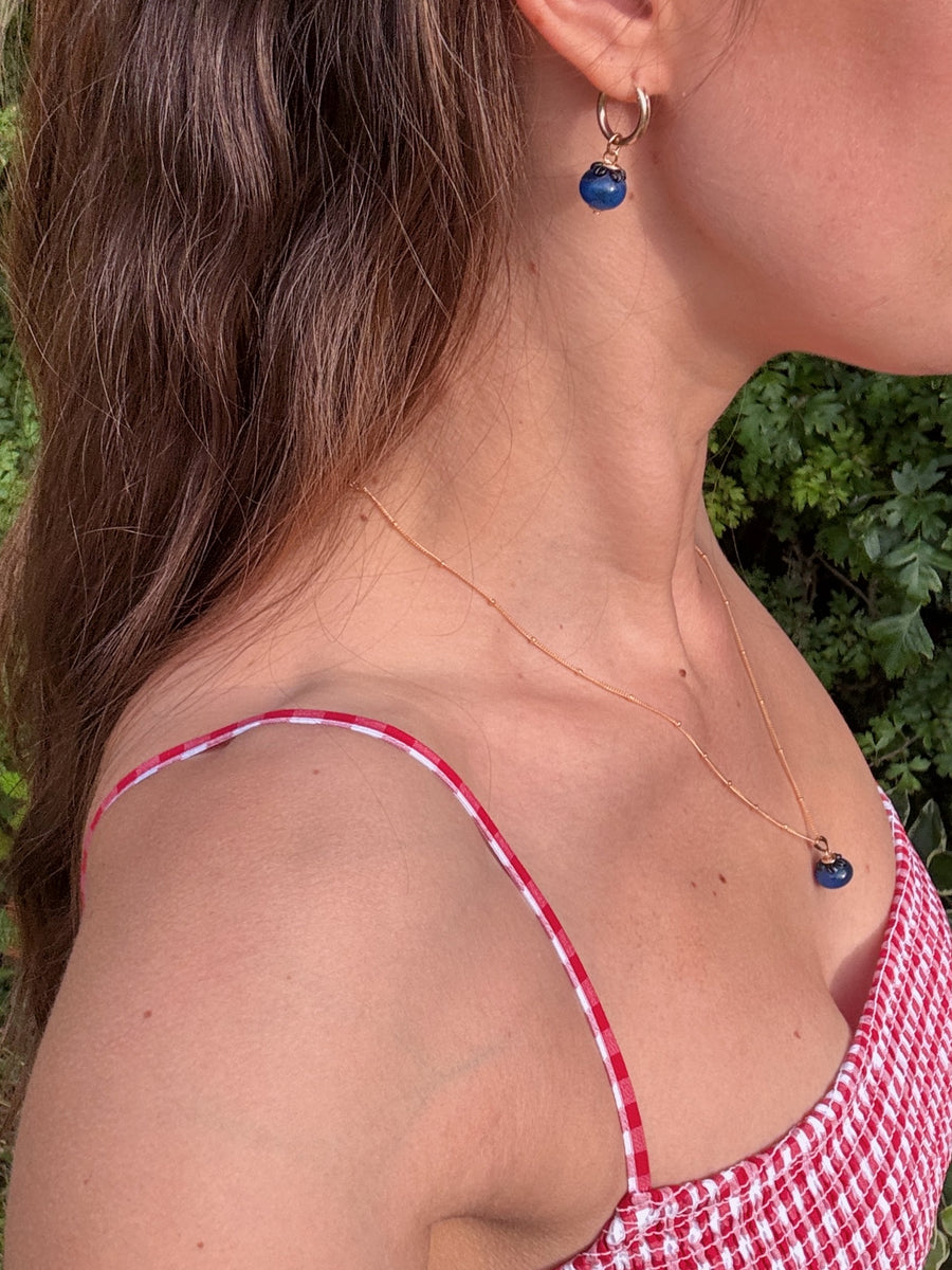 Blueberry Earrings