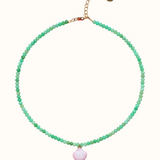 Sea Foam Shell Necklace